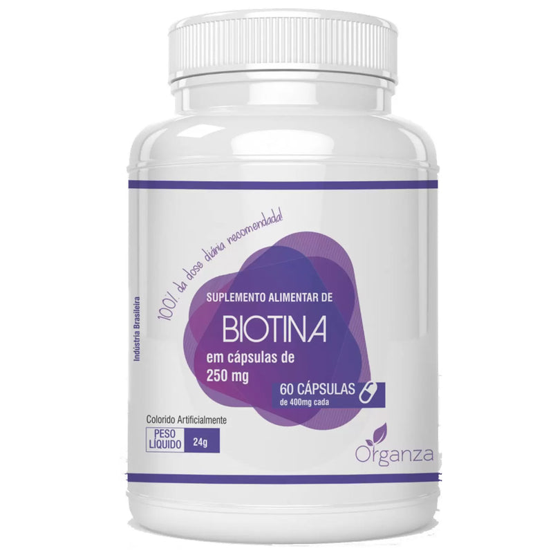 Biotina  24g  -  60 cápsulas