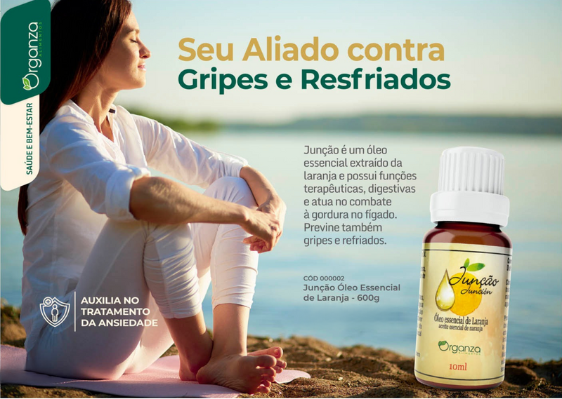 Junção óleo essencial de laranja - 10 ml