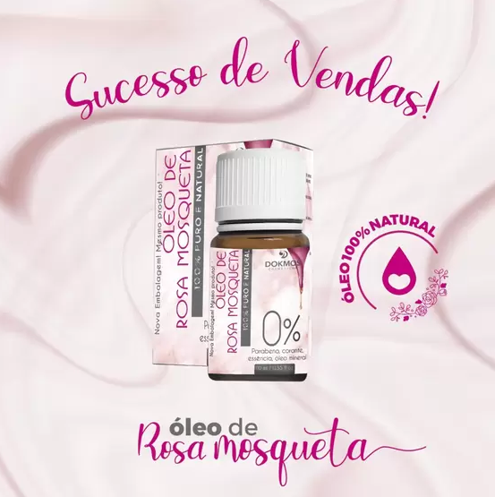 Óleo de rosa mosqueta 10ml