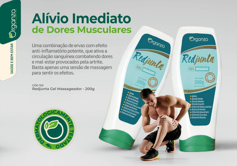 Redjunta gel massageador 200g