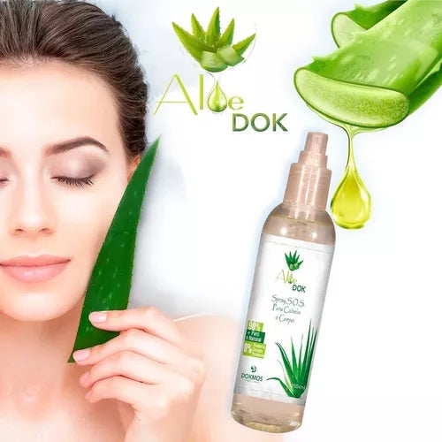 Aloe Dok Spray SOS cabelo e corpo